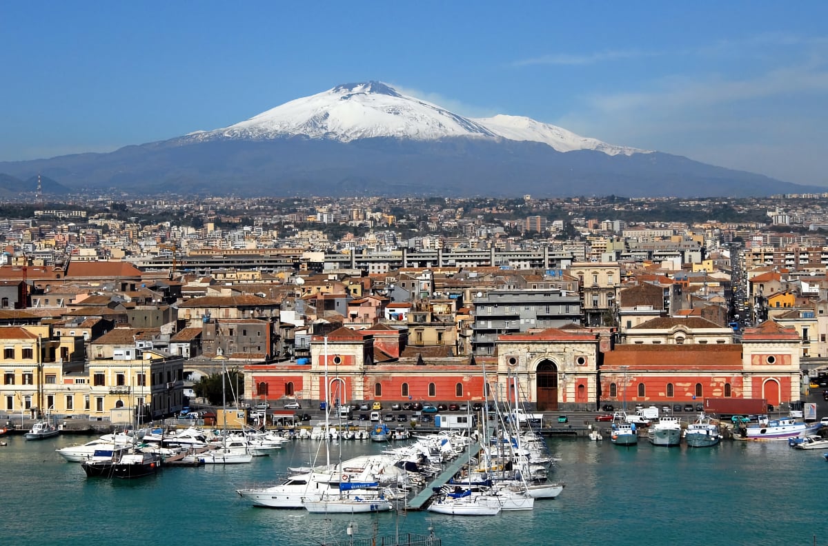 Etna – panorama dal percorso quad